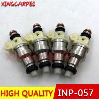 4Pcs INP-057 INP057หัวฉีดน้ำมันเชื้อเพลิงสำหรับ Mitsubishi Eclipse Galant Lanser 1.8 2.0 3.0 MD156760หัวฉีดการใช้เครื่องยนต์วาล์วฉีด