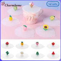 CHARMHOME น่ารัก ฝาชากาแฟ หมวก ฝาครอบถ้วยดูด ฝาครอบถ้วยซิลิโคน กันฝุ่น กันรั่ว