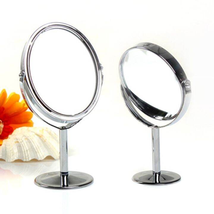 beauty-makeup-mirror-double-sided-normal-magnifying-stand-mirror-vanity-cosmetic-mirror-for-tabletop-bathroom-bedroom-travel-mirrors