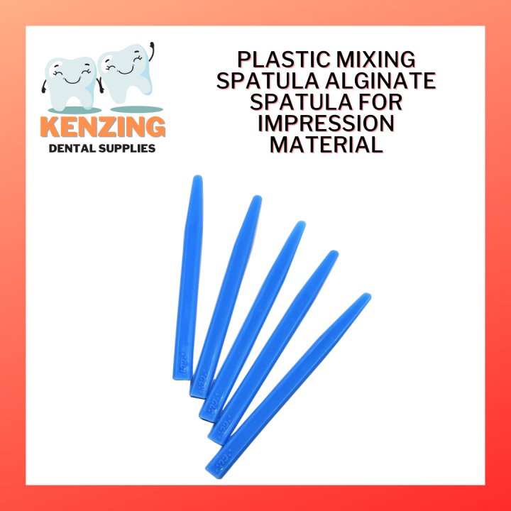 Dental Lab Plastic Mixing Spatula Alginate Spatula for Impression Material Alginate sold per