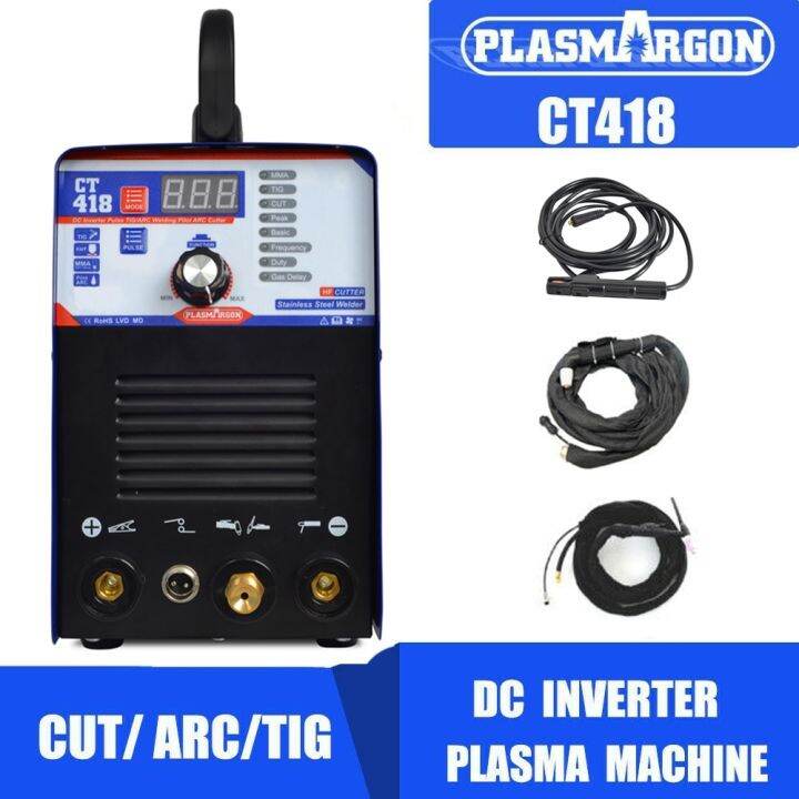 Plasma Cutter Tig Welder CT418 SemiAutomatic Welding Machine Inverter