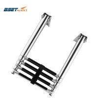 [COD] 304 stainless steel marine ladder swimming deck folding telescopic escalator speedboat yacht