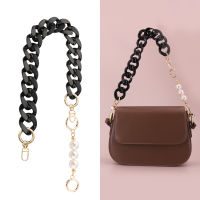 Messenger bag Shoulder Bags Shoulder strap accessories Acrylic pearl chain Bag replacement messenger chain With pearl chain