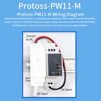 【Direct-sales】 Protoss-PW11 RS485แบบมีสาย Wifi ไร้สาย Serial Server ติดตั้ง DTU RS485 WIFI Serial Server สนับสนุน Modbus TCP To RTU