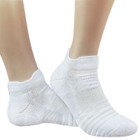 3 Pairs Sports Thick Basketball Sock Ankle Winter Warm Men Large Size 46,50 Cotton Short Men White Ankle Socks