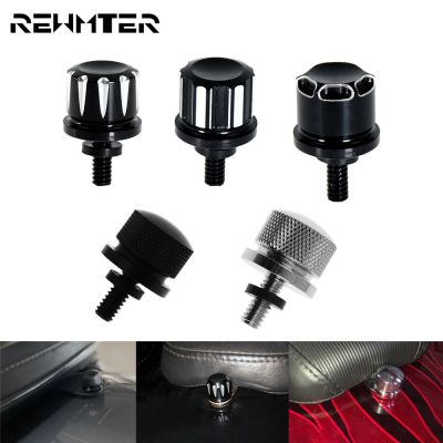 Motorcycle Seat Bolt Tab Screw Mount Knob Cover Black/Chrome For Harley Touring Dyna Sportster XL Wide Glide Softail Road Glide