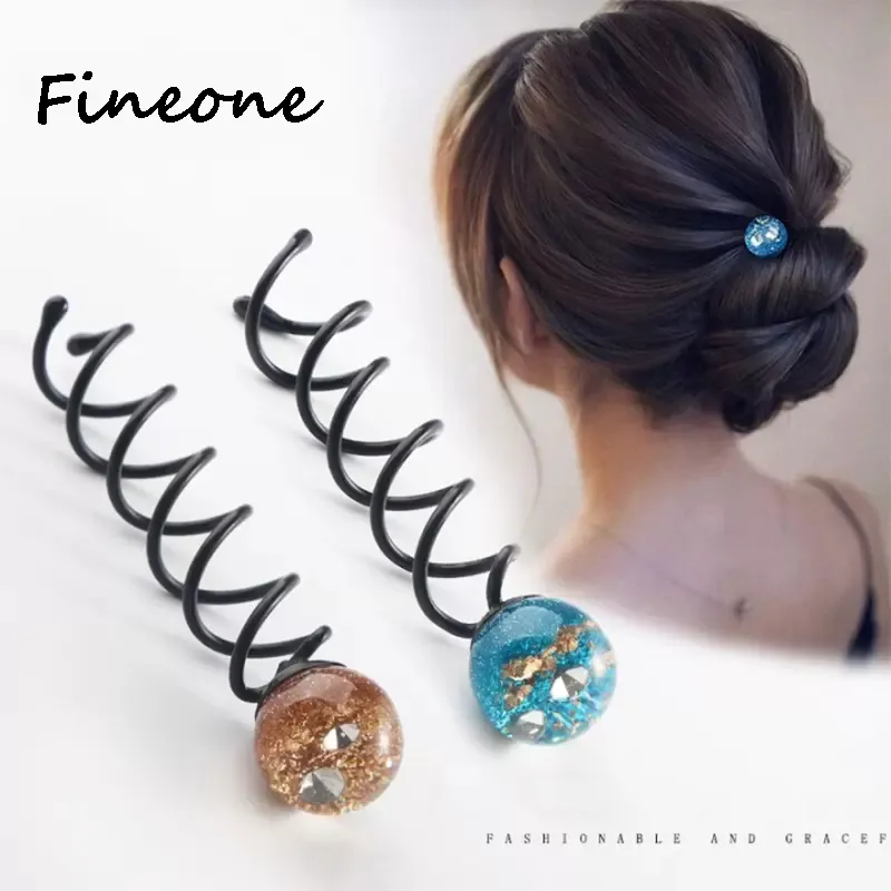 Discover more than 157 spiral hair pins best tnbvietnam.edu.vn