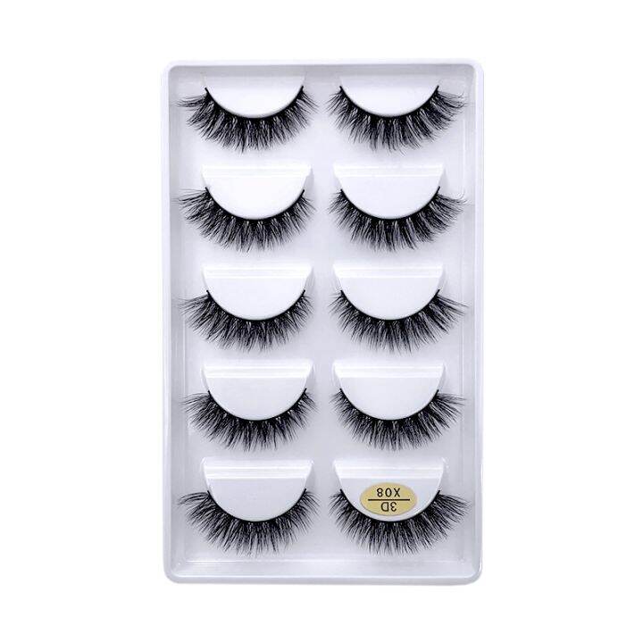 5-pairs-100-real-fake-mink-eyelashes-3d-natural-false-eyelashes-reusable-lashes-makeup-tools-long-lashes-3d-x08