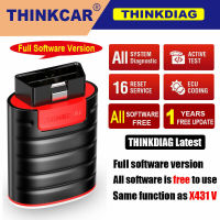 Thinkdiag Professional OBD2 Scanner All System OBDII Automotive Scanner ABS SAS EPB ECU Coding Active Test Car Diagnosis Tools