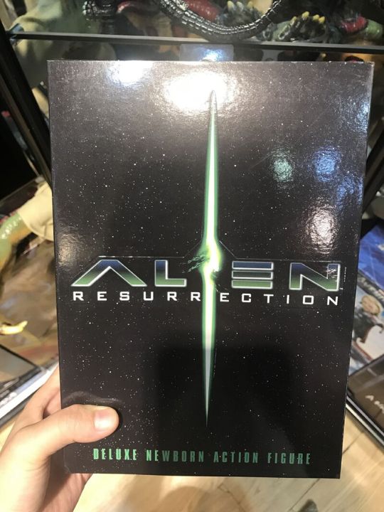 neca-เอเลี่ยนกับพรีเดเตอร์รูป-alien-resurrection-delune-แรกเกิดตุ๊กตาขยับแขนขาได้ตุ๊กตาของเล่น