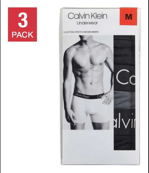 Quần lót nam Calvin Klein Men's Cotton Stretch Boxer Brief 