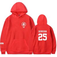 New Day6 Hoodies Red Fashion Casual Sweatshirts Autumn Winter Harajuku Hoodies Men Streetwear Hip Hop Popular Pullovers Size XS-4XL