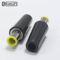 1pcs New Black 6.5*4.4mm DC Power Plug with Tip ABS 6.5mm x 4.4mm Male Plugs Connector DIY Repair Jack Adapter Electrical Connectors