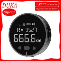 DUKA Official เทปไม้บรรทัดอิเล็กทรอนิกส์ HD,สายหน้าจอ LCD ยาวสแตนด์บายสามารถชาร์จได้วัตถุโค้ง