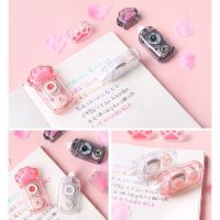 【CW】 Cute Cat Paw Correction Tape Stationery Corrector Student Altered Tapes Kawaii School Supplies