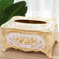 Acrylic Tissue Box Universal Luxury European Paper Rack Office Table Accessories Home Office K Ho Car Facial Case Holder