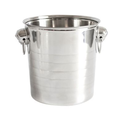 Stainless Steel Ice Punch Bucket Wine Beer Cooler Champagne Cooler Portable Bar Party Club Ice Bucket Container 3L