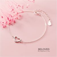 s925 Beloved bracelet สร้อยข้อมือเงินแท้ สวยน่ารัก เรียบง่าย ใส่สบาย เป็นมิตรกับผิว