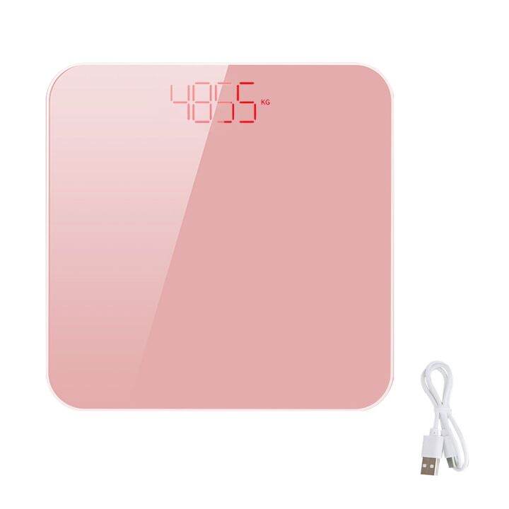 High Precision Body Weight Tempered Glass Digital Display 180kg