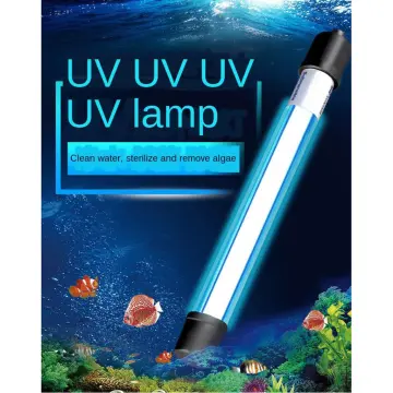 Uv light clearance for aquarium