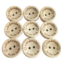 【YF】۞✇  20Pcs with Buttons Round 2 Holes for 15mm/20mm/25mm Sewing