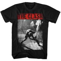 เสื้อยืดลายกราฟฟิก The clash Smashing คอกลม