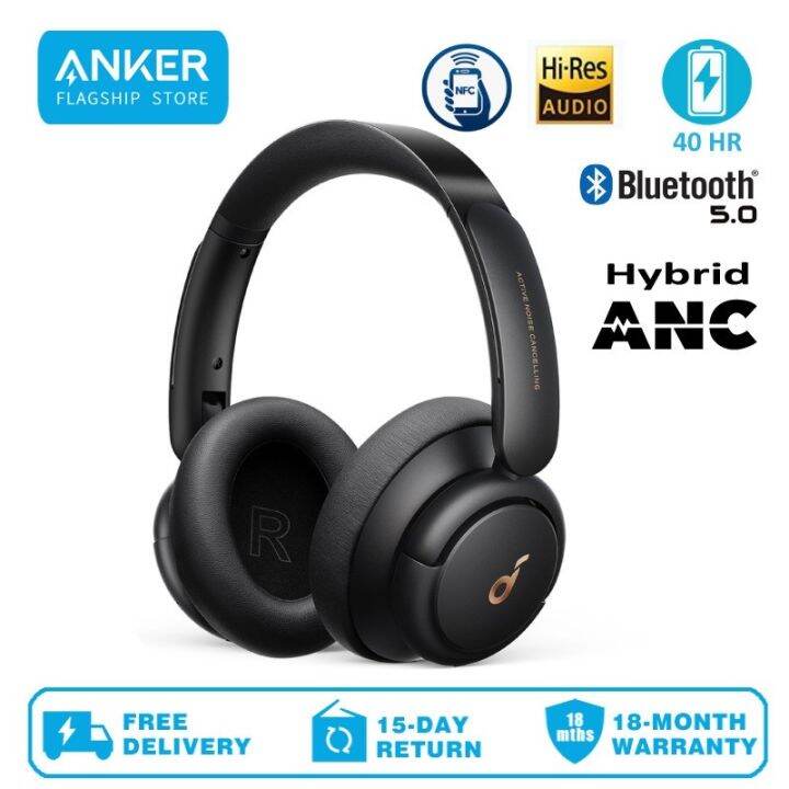 NEW Anker A3028 Soundcore Life Q30 Hybrid Active Noise Cancelling ...