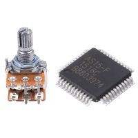 2 Pcs B50K 50K Ohm 6 Terminals Potentiometers &amp; 1Pcs As15-F As15F Integrated Circuit Lcd Screen Power Driver