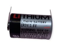 TOSHIBA ER3V / 3.6V (ชาร์จไม่ได้) แบตเตอรี่ลิเธี่ยม  Lithium Battery 1/2 AA