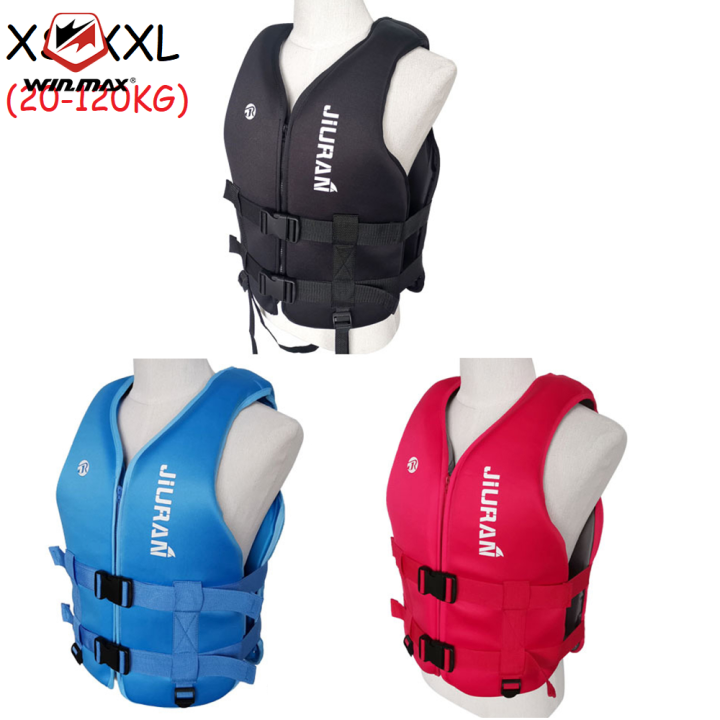 Winmax Adults Life Jacket Neoprene Safety Life Vest Water Sports Fishing Water Ski Vest Kayaking
