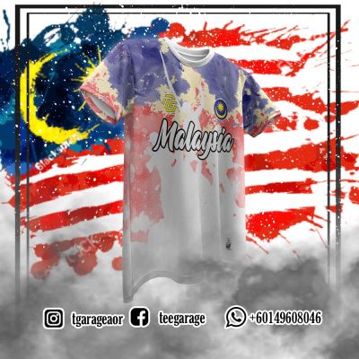 TEE GARAGE MERDEKA EDITION SUBLIMATION JERSEY XS-8XL