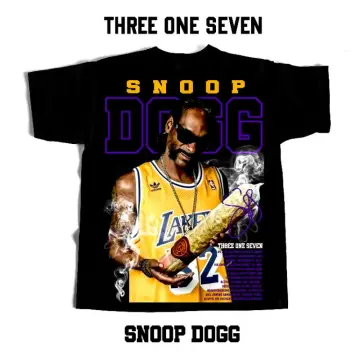 Men T-shirts Snoop Doggy Dogg Cartoon Fashion Cotton Loose Tee