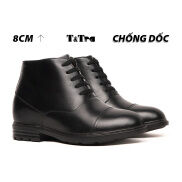 8cm-padded shoes men s T&TRA T106 Black