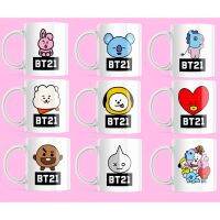 BT21 MUG คุณภาพสูงสำเร็จรูปหรือกำหนดเอง 11oz