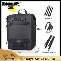 Rhinowalk  Motorcycl Tail Bag Carrier Bags Rider Luggage 10L 20L 30L Multiple Purposes Moto Tail Pack Backpack Moto Saddle Bag