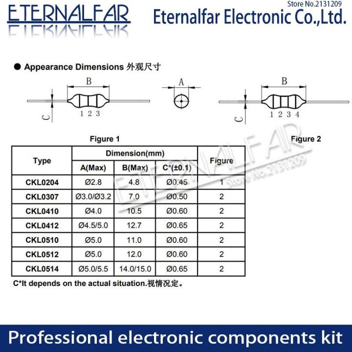 0510-1w-6-8mh-6800uh-6-8mh-6800-uh-682k-axial-fixed-color-code-ring-inductors-dip-inductance-radios-tv-electromagnetic-induction