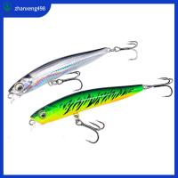 ZHANXENG498 80มิลลิเมตร/14กรัม แท็กเกิล กิจกรรมกลางแจ้งกลางแจ้ง Crankbaits ตกปลาในฤดูหนาว เหยื่อปลาซิว เหยื่อปลาซิวจม ตะขอปลาตะขอ