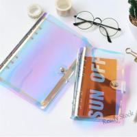 【Ready Stock】 ▦☁ C13 A5/A6 6 Hole Holographic PVC Loose Leaf Ring Binder Notebook Planner Diary Cover