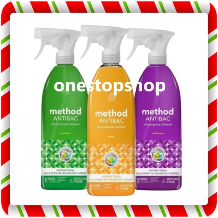 Method Antibac AllPurpose Cleaner Spray Pack 828mL Lazada PH
