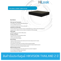 HiLook  เครื่องบันทึกกล้องวงจรปิด 8 CH รุ่น DVR-208G-F1(B)(S)  บันทึกเสียง (รองรับกล้อง Analog+HD ได้ทุกระบบสูงสุด 2 ล้านพิกเซล