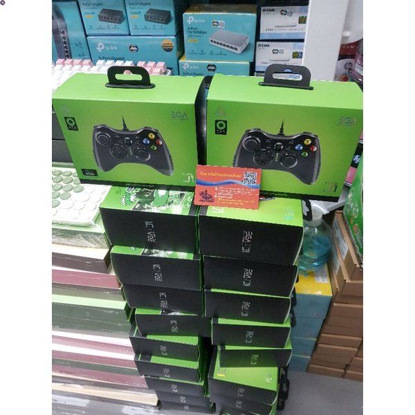 ลด-50-พร้อมส่ง-ega-flash-sale-พิเศษ-จอยเกม-controller-type-j1-ใช้งานกับระบบ-xbox360-windows-ps3-ของแท้-ประกันศูนย์-2-ปี-ขายดี