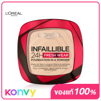 LOréal Paris Infaillible 24H Fresh Wear Foundation In A Powder 9g #20 Ivory