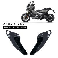 สติกเกอร์ป้องกันเท้าสำหรับฮอนด้า X-ADV X ADV XADV 750 2021-2022สติกเกอร์ติดเท้าผู้โดยสารรถจักรยานยนต์สติกเกอร์เจล3D