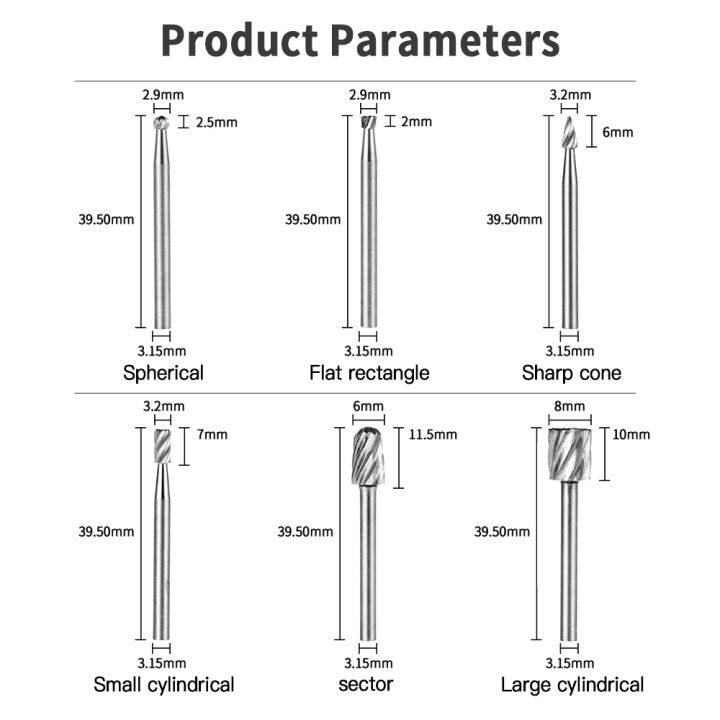 vastar-10-ชิ้นไฮสปีดโรตารีเราเตอร์สว่านชุดเสี้ยนเครื่องมือไม้เจาะตัด-diy-เส้นทางแกะสลักไฟฟ้าหัวบด-engravingtool