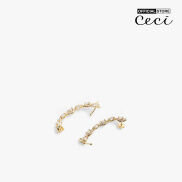 CECI - Khuyên tai nữ xỏ lỗ phối treo vành sang trọng CC1-04000067-27
