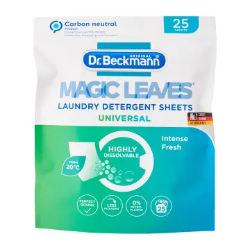 Dr. Beckmann Magic Leaves Laundry Detergent Sheets Universal