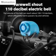MOMANTON Warning Bell Cycling Bell Alarm Ring Bell Handlebar Bicycle Bell
