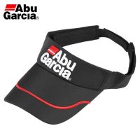 Abu Garcia หมวกกระบังแสงสีดำตกปลากอล์ฟเบสบอลกีฬากลางแจ้งหมวกแก็ปแบบปรับได้เหยื่อปลอม