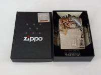 ZIPPO 80913  JACK DANIELS  ZIPPO PREMIUM  BLACK ICE LASER ENGRAVE   ผิวแบล็คไอร  ลายแบบเลเซอร รอบตัวทั้ง4ด้านแบบต่อเนื่อง   ของใหม่ไม่ผ่านการใช้งาน  มาพร้อมกล่อง