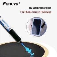 Refox Phone Screen Polishing UV Waterproof Glue Border Gap Sealant for iPhone Samsung Watch Screen Peelable UV Lamp Curing Glue